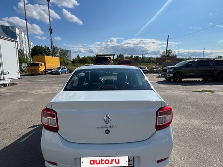 2021 Renault Logan II Рестайлинг, белый, 450000 рублей, вид 4