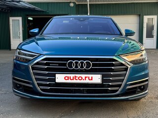 2019 Audi A8 Long 50 TDI IV (D5), синий, 8000000 рублей, вид 3