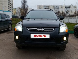 2009 Kia Sportage II Рестайлинг, чёрный, 735000 рублей, вид 1