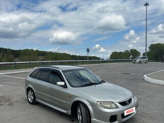 2001 Mazda Familia S-Familia S-Wagon VIII (BJ), серый, 340000 рублей, вид 2