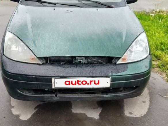 2001 Ford Focus I (North America), зелёный - вид 4