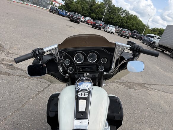 2002 Harley-Davidson Electra Glide, белый, 680000 рублей - вид 11