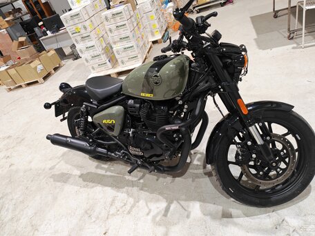 2024 Royal Enfield Shotgun, зелёный, 500000 рублей, вид 1