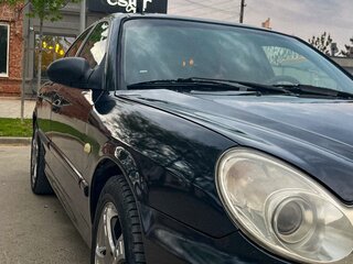 2009 Hyundai Sonata ТагАЗ IV (EF) Рестайлинг, чёрный, 595000 рублей, вид 2