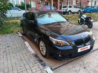 2005 BMW 5 серии 525i V (E60/E61), чёрный, 900000 рублей, вид 3