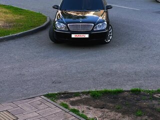 2003 Mercedes-Benz S-Класс 500 Long IV (W220) Рестайлинг, чёрный, 870000 рублей, вид 4