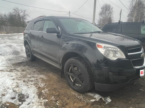 2009 Chevrolet Equinox II, чёрный, 890000 рублей
