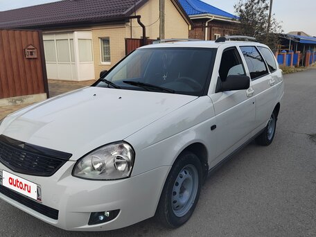 2011 Lada (ВАЗ) Priora I, белый, 425000 рублей, вид 1