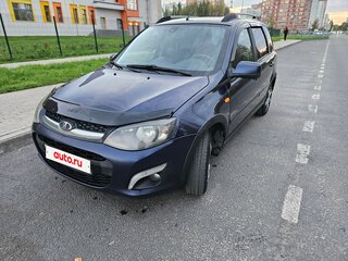 2014 Lada (ВАЗ) Kalina Cross II, синий, 450000 рублей, вид 2