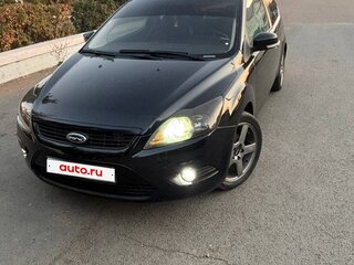 2008 Ford Focus II Рестайлинг, чёрный, 445000 рублей, вид 5