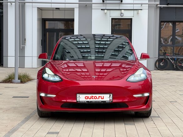 2020 Tesla Model 3 Long Range I, красный, 3990000 рублей - вид 5
