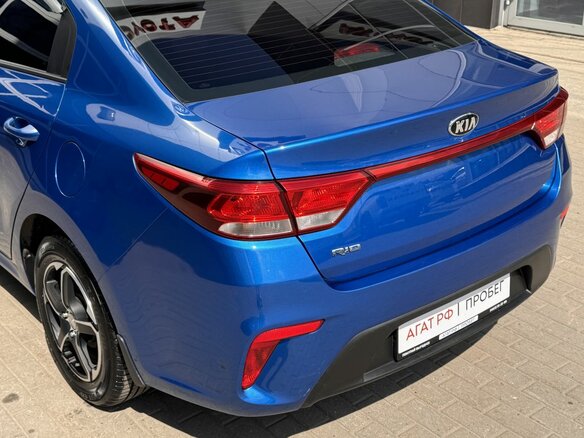 2018 Kia Rio IV, голубой, 1200000 рублей - вид 20