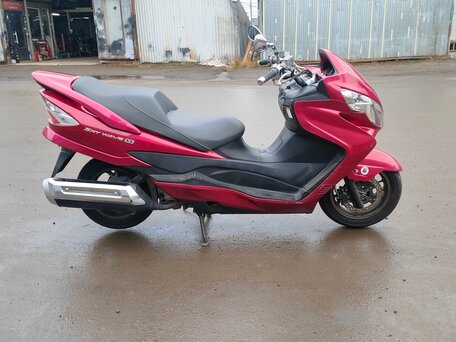 2010 Suzuki Burgman (SkyWave) 250, красный, 199000 рублей, вид 4