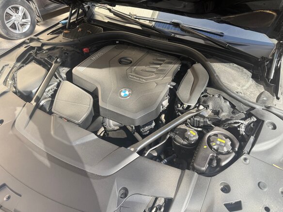 2021 BMW 7 серии 730i VI (G11/G12) Рестайлинг, синий, 5950000 рублей - вид 7