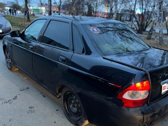 2007 Lada (ВАЗ) Priora I, синий, 90000 рублей - вид 8