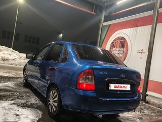 2007 Lada (ВАЗ) Kalina I, синий, 210000 рублей, вид 3