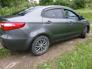 2012 Kia Rio III, серый, 670000 рублей, вид 4