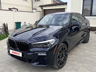 2021 BMW X6 40i III (G06), синий, 6900000 рублей, вид 1