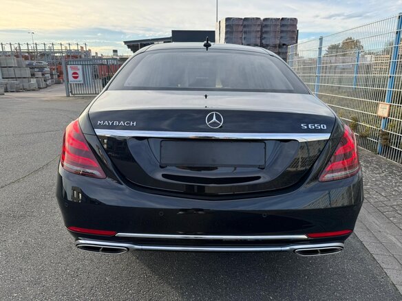 2019 Mercedes-Benz Maybach S-Класс 650 Pullman I (X222) Рестайлинг, чёрный - вид 5