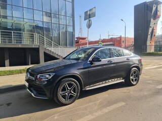 2021 Mercedes-Benz GLC Coupe 300 d I (C253) Рестайлинг, серый, 5500000 рублей, вид 3