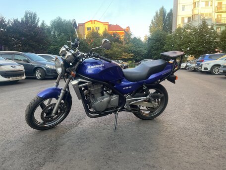 1999 Kawasaki ER-5, синий, 279000 рублей, вид 1