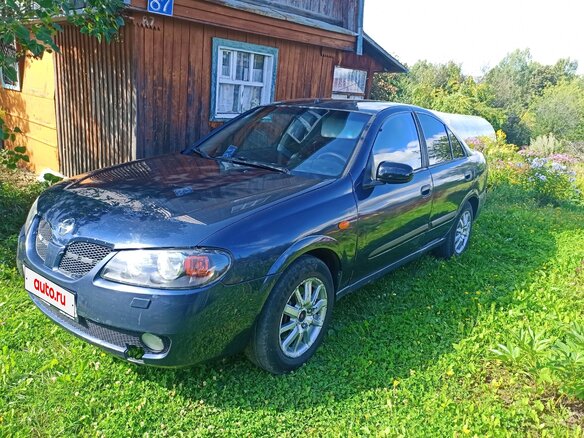 2005 Nissan Almera II (N16) Рестайлинг, синий, 265000 рублей