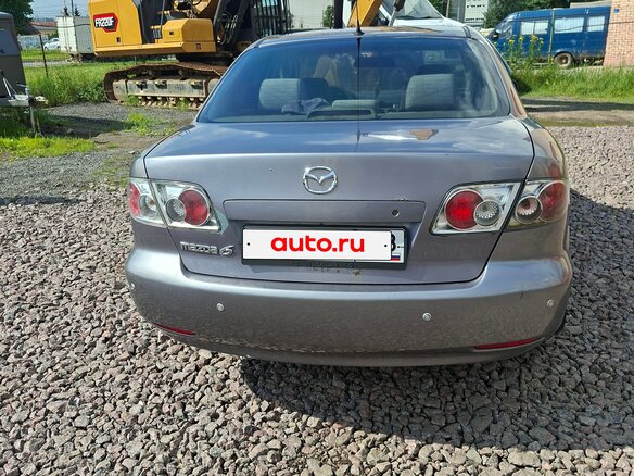 2003 Mazda 6 I (GG), серый, 255000 рублей - вид 5