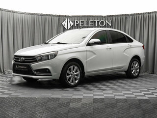 2019 Lada (ВАЗ) Vesta I, белый, 890000 рублей, вид 1