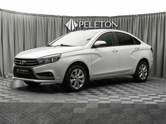 2019 Lada (ВАЗ) Vesta I, белый, 890000 рублей