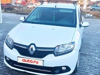 2014 Renault Logan II, белый, 680000 рублей, вид 2