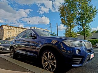 2017 BMW X4 28i I (F26), синий, 2290000 рублей, вид 2