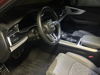 2020 Audi Q7 45 TDI II (4M) Рестайлинг, красный, 9200000 рублей, вид 5