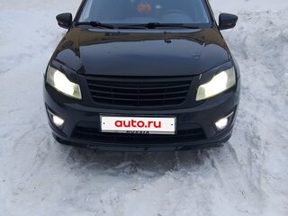 2015 Lada (ВАЗ) Granta I, чёрный, 530000 рублей, вид 2