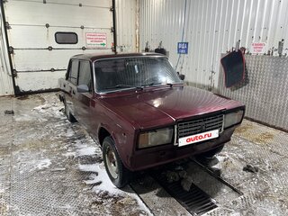 2006 Lada (ВАЗ) 2107, пурпурный, 160000 рублей, вид 2