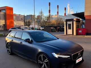 2019 Volvo V90 II, синий, 3750000 рублей, вид 1