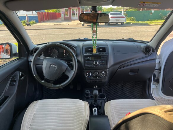 2019 Lada (ВАЗ) Granta I Рестайлинг, белый, 705000 рублей - вид 5