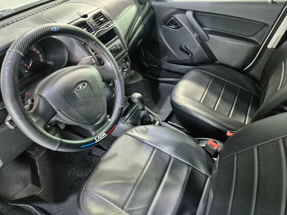 2019 Lada (ВАЗ) Granta I Рестайлинг, белый, 375000 рублей - вид 14
