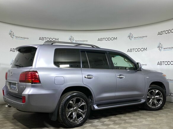 2008 Lexus LX 570 III, серый - вид 2