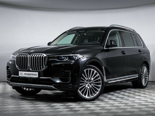 2022 BMW X7 40i I (G07), чёрный, 8300000 рублей, вид 1