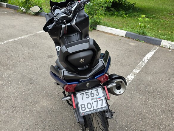 2017 Yamaha TMAX, синий, 750000 рублей - вид 4