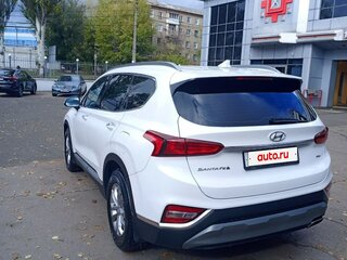 2019 Hyundai Santa Fe IV, белый, 2850000 рублей, вид 5