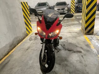 2003 Yamaha FZS600 Fazer, красный, 350000 рублей, вид 1