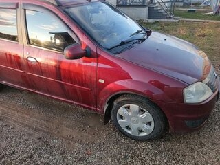 2011 Renault Logan I Рестайлинг, красный, 275000 рублей, вид 4