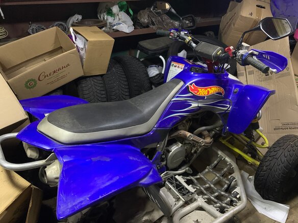2008 Yamaha YFZ 450, синий, 575000 рублей - вид 13