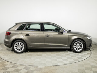 2016 Audi A3 III (8V), коричневый, 1599700 рублей, вид 4