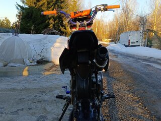 2021 Kayo Evolution YX125EM, оранжевый, 78000 рублей, вид 2