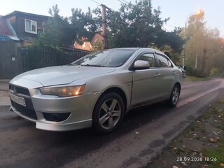 2008 Mitsubishi Lancer X, серебристый, 420000 рублей, вид 1
