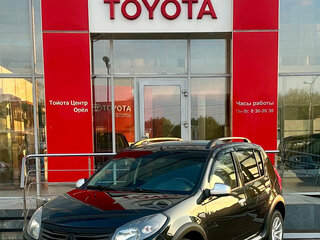 2011 Renault Sandero I, чёрный, 580000 рублей, вид 1