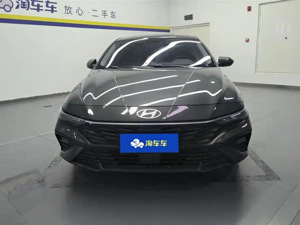 2023 Hyundai Elantra N Line VII (CN7) Рестайлинг, серый - вид 1