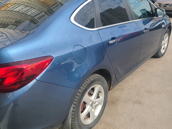 2013 Opel Astra J Рестайлинг, синий, 899000 рублей - вид 8